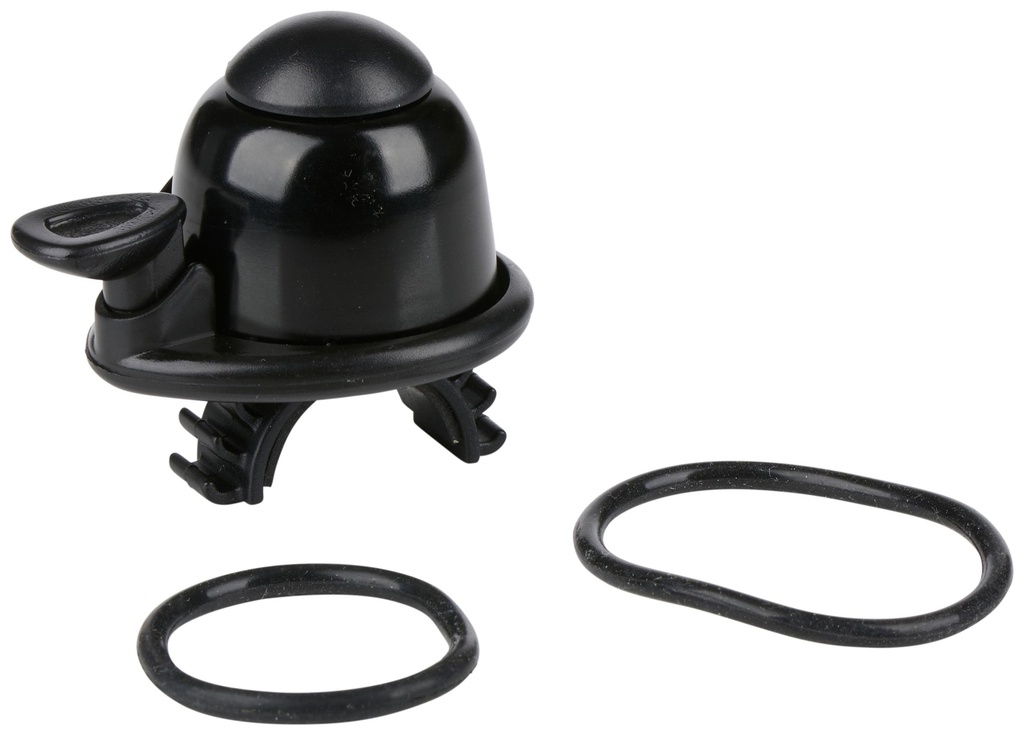 DUNLOP Bicycle Bell Black Compact