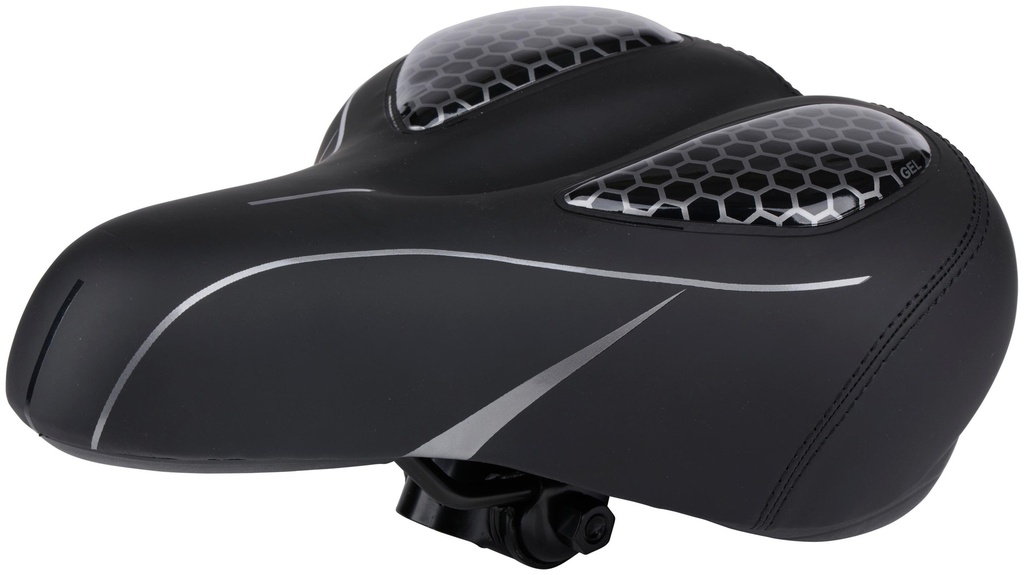 [871125243464] DUNLOP Bicycle Gel Saddle 21x27x11cm