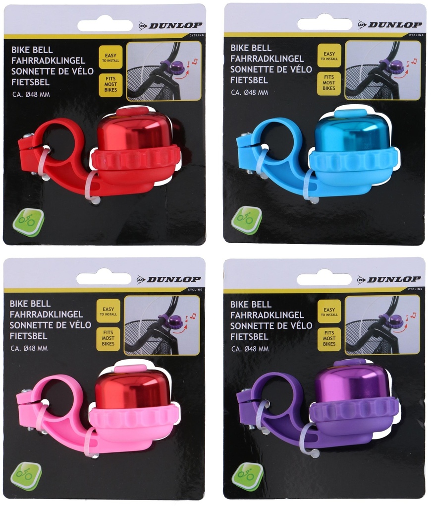 DUNLOP Mini Bike Bell 87x48x46mm