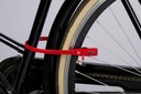 DUNLOP Bike Combination Lock 53cm Red
