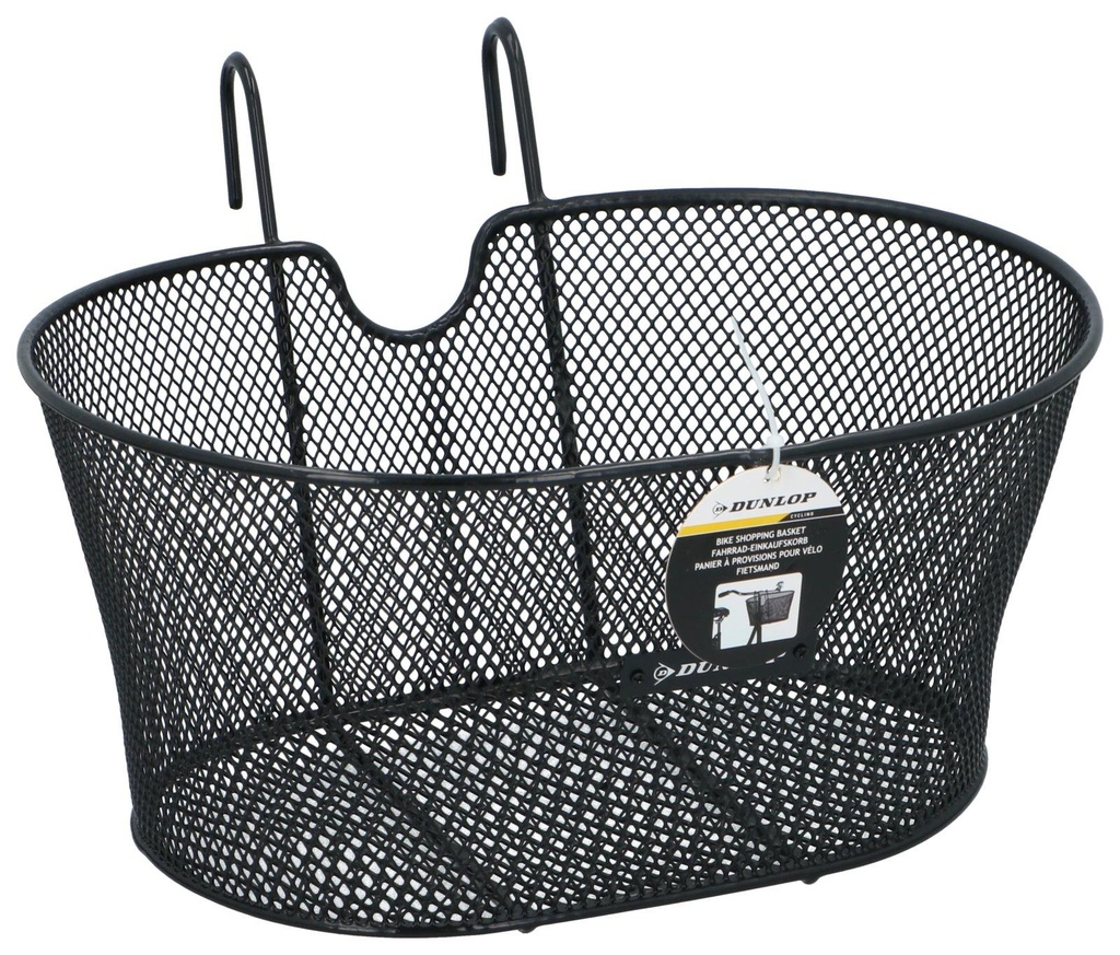 DUNLOP Bicycle Front Basket 12L 38x30x20cm