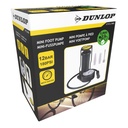 DUNLOP Mini Foot Pump with Gauge