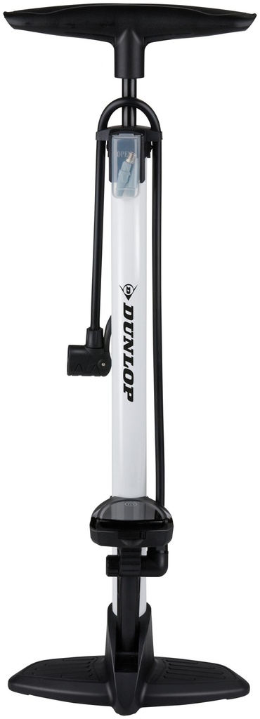 DUNLOP Bicycle Floor Pump with Digital Display