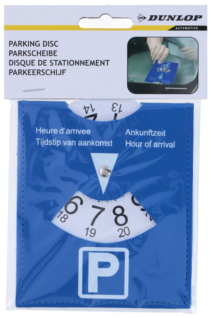 DUNLOP Parking Disc 125x100mm