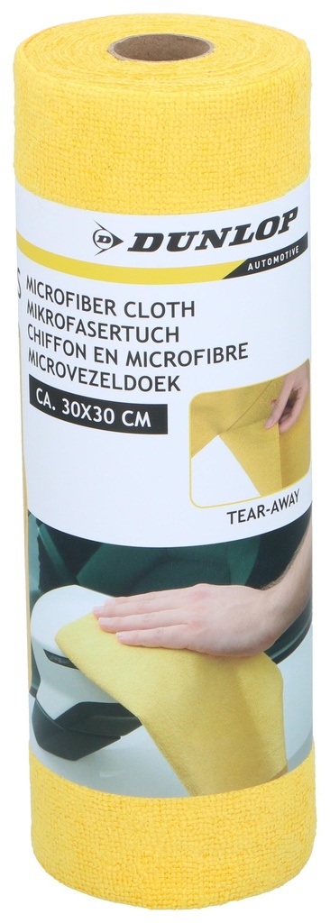 DUNLOP Microfiber Cloth 30x30cm 180gsm