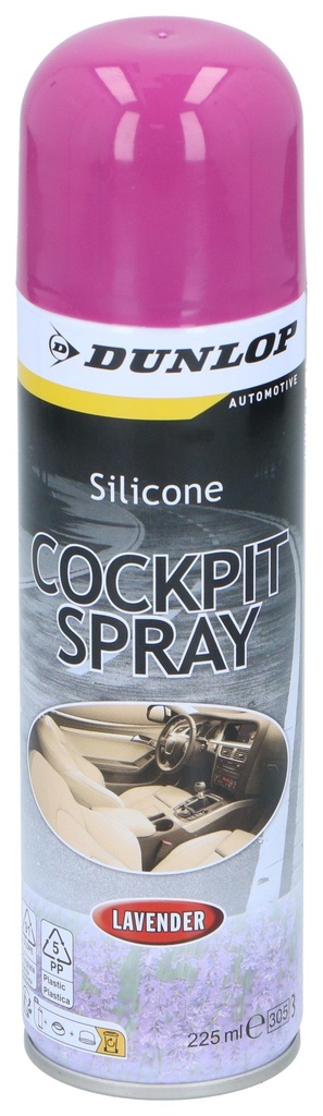 DUNLOP Cockpit Spray 225ml Lavender