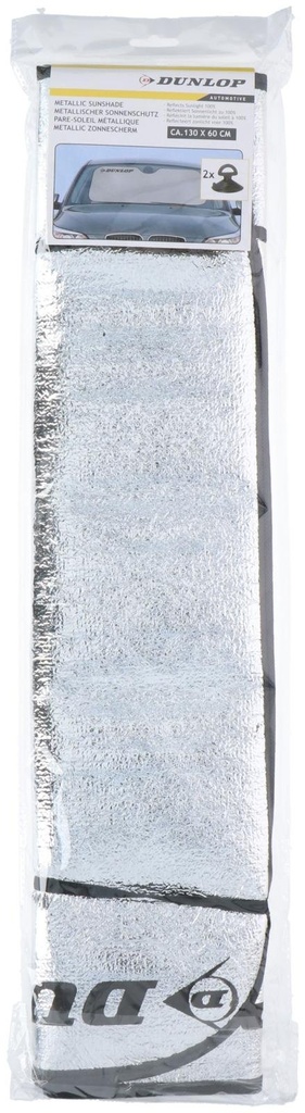 DUNLOP Sunshade Metallic/White 130x60cm