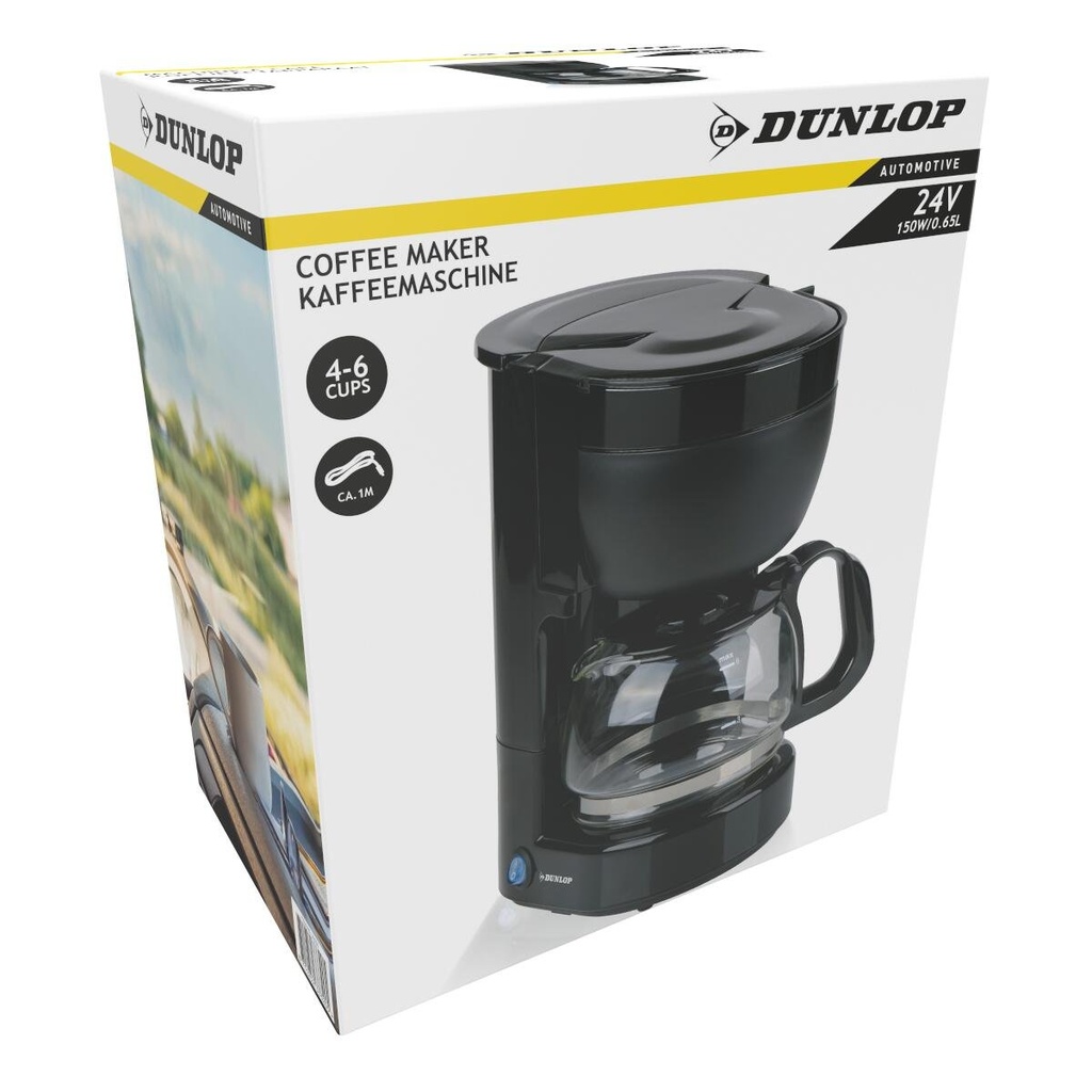 DUNLOP Coffee Maker 24V 300W 0.65L