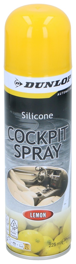DUNLOP Cockpit Spray 225ml Lemon