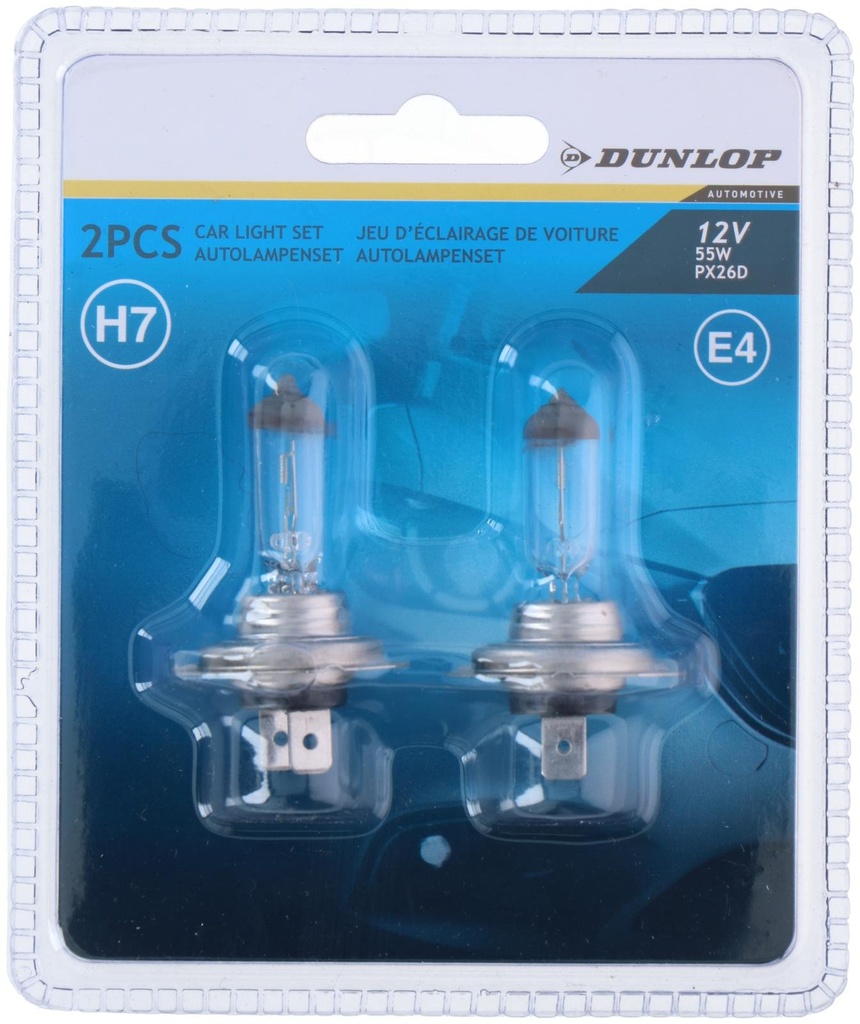 DUNLOP Car Bulb H7 12V 55W PX26d