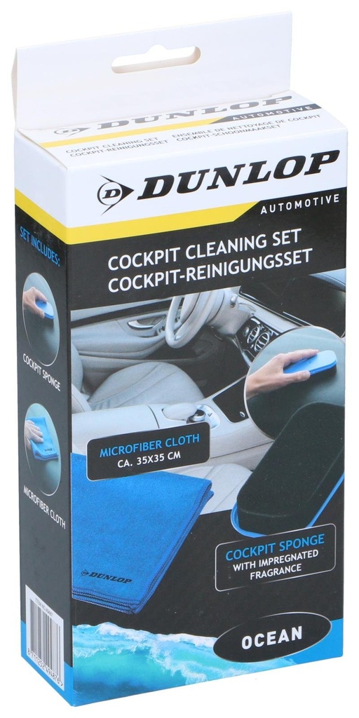 DUNLOP Car Cockpit Cleaning Set