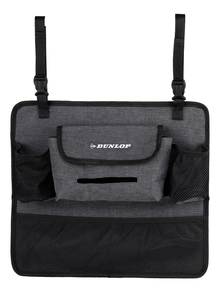 DUNLOP Car Console Organizer Grey
