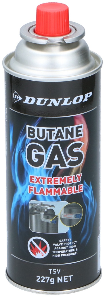 DUNLOP Butane Gas 227g Safety Valve
