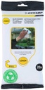 DUNLOP Glass Cleaner Wipes Lemon 17.5x19cm