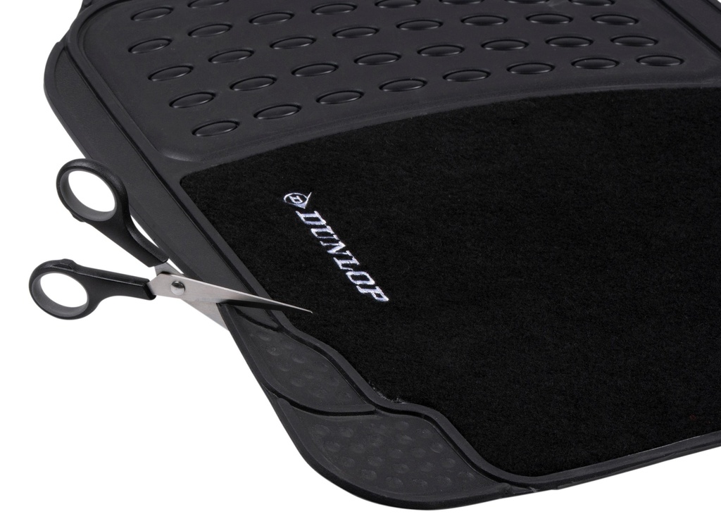 [871125223305] DUNLOP Car Mats 65x41cm Front & 41x40cm Rear