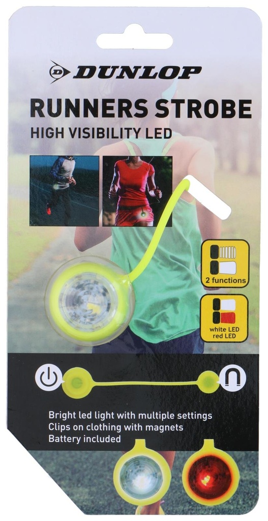 DUNLOP Runners Strobe High Visibility LED