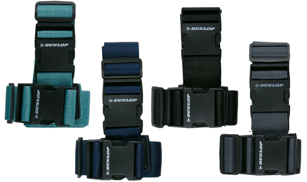 DUNLOP Double Luggage Strap for Travel
