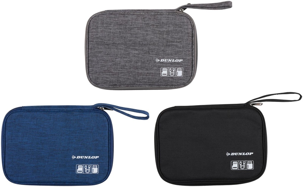 DUNLOP Cable Organizer Bag 25x18x2.7cm