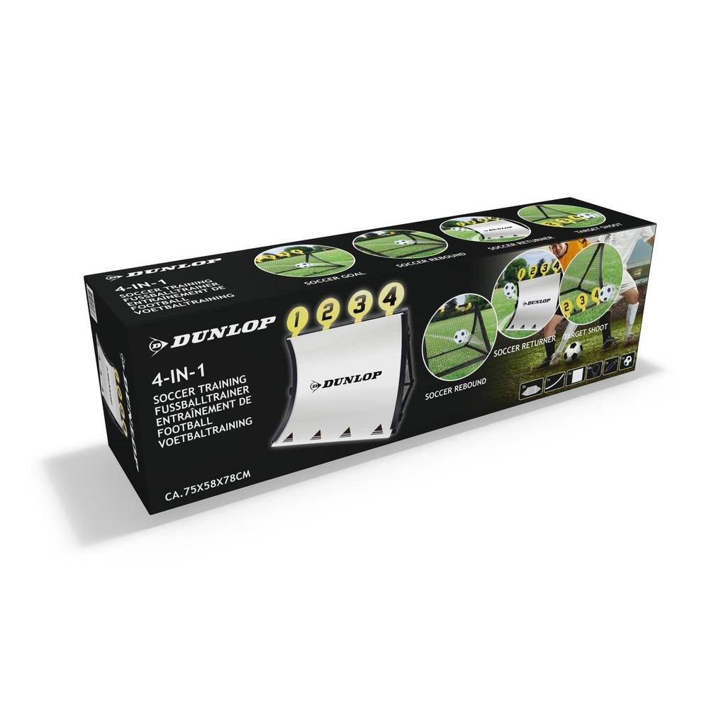 [871125218483] DUNLOP Soccer Trainer 4-in-1 75x78x58cm