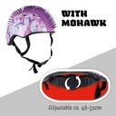 NO FEAR Kids Helmet 3D Mohawk 48-52cm