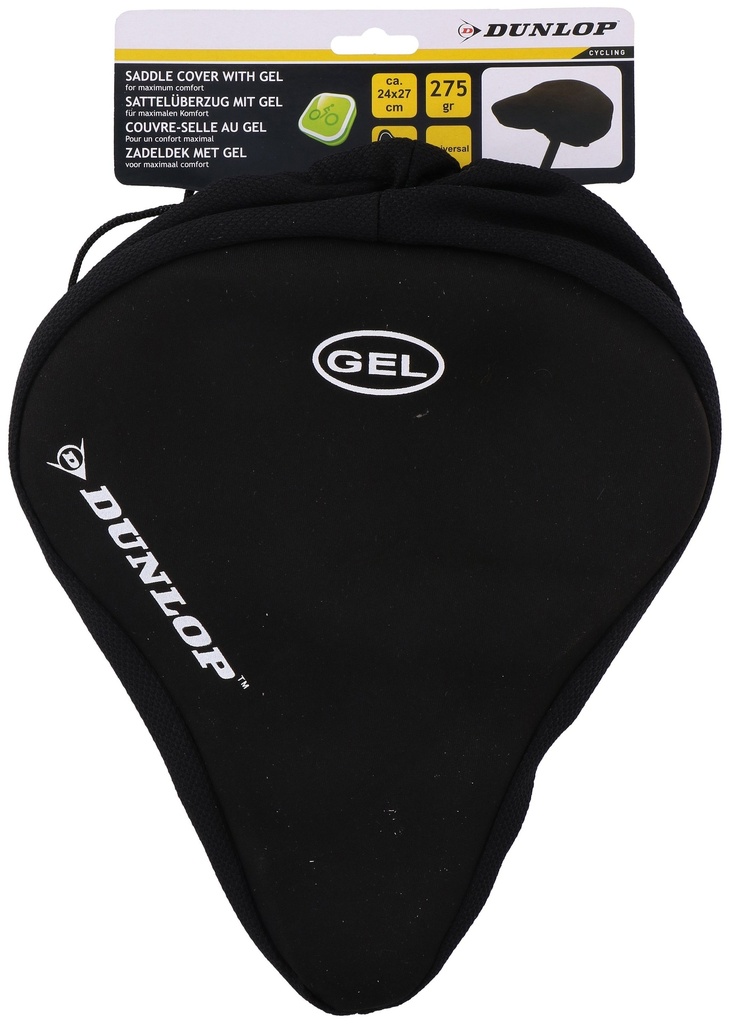 DUNLOP Bike Saddle Cover Gel 27x24x2cm