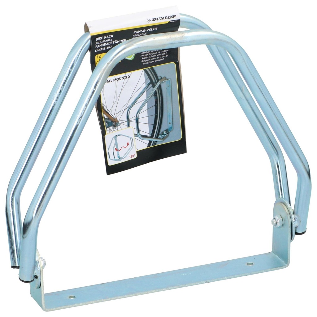 DUNLOP Bicycle Rack Adjustable Wall Mounted
