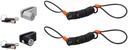 DUNLOP Disc lock reminder cable black/grey