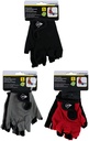 DUNLOP Bicycle Glove S Size Grey Black Red