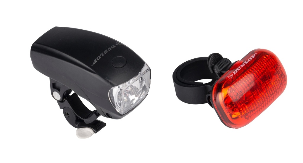 DUNLOP Bike Light LED Front And Rear