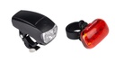 DUNLOP Bike Light LED Front And Rear