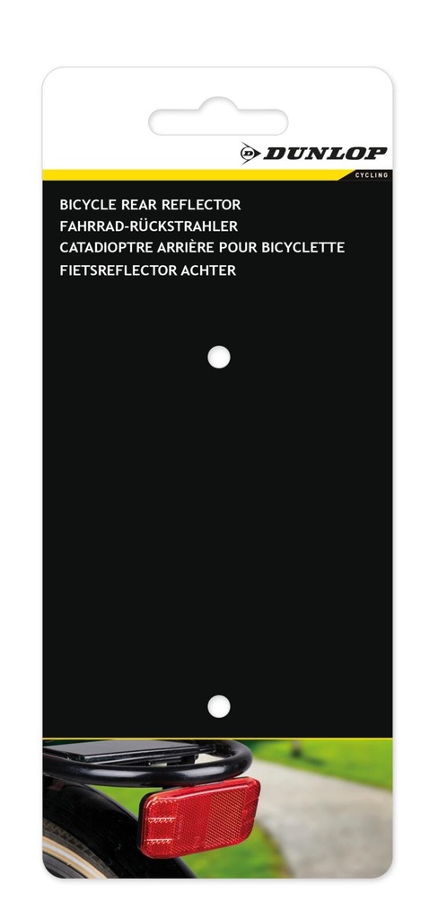 DUNLOP Bike Rear Reflector 110x52mm