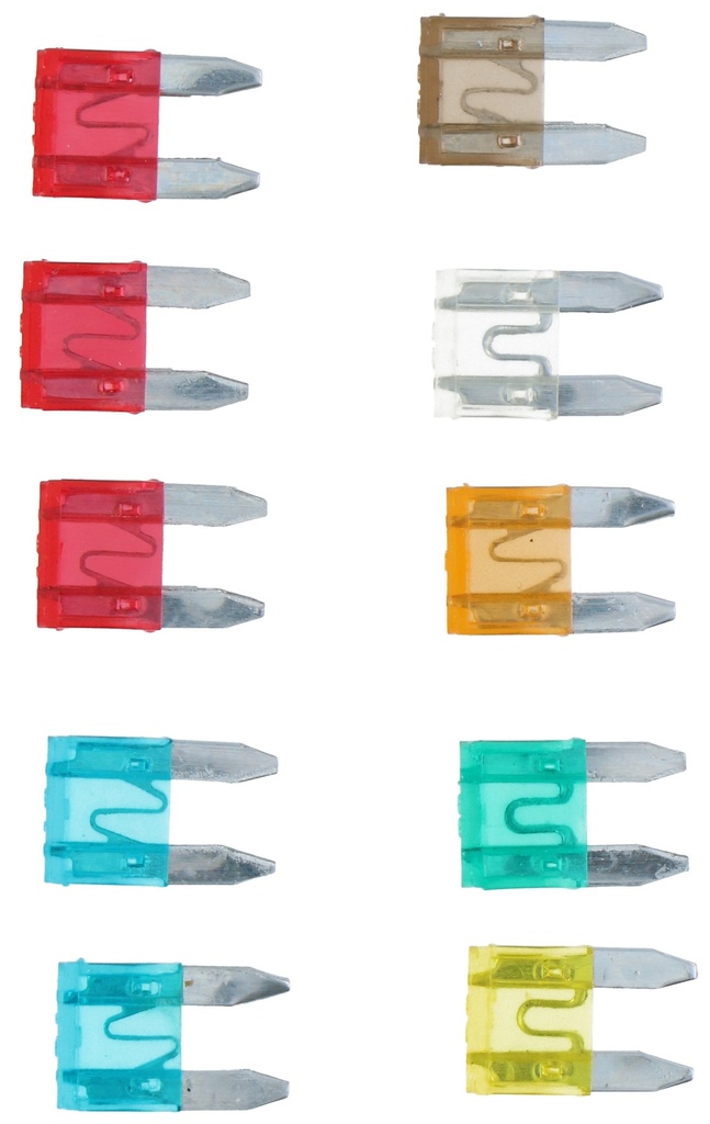 DUNLOP Mini Plug-In Car Fuses 12V