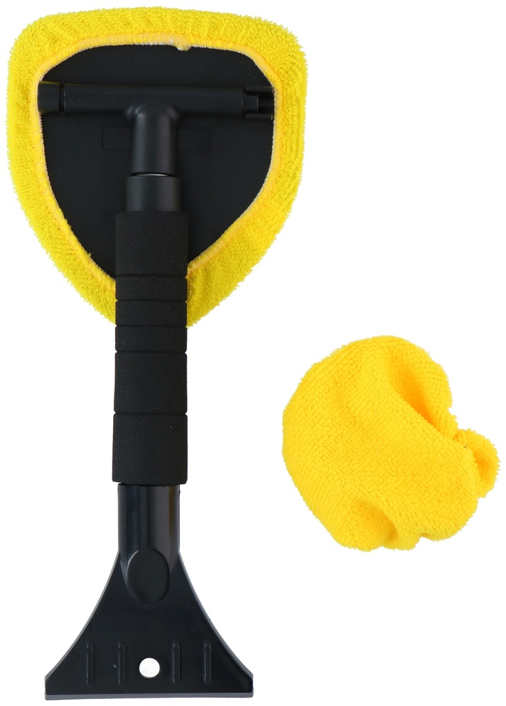DUNLOP Windshield Cleaner With Ice Scraper Telescopic 38-49cm