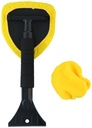 DUNLOP Windshield Cleaner With Ice Scraper Telescopic 38-49cm