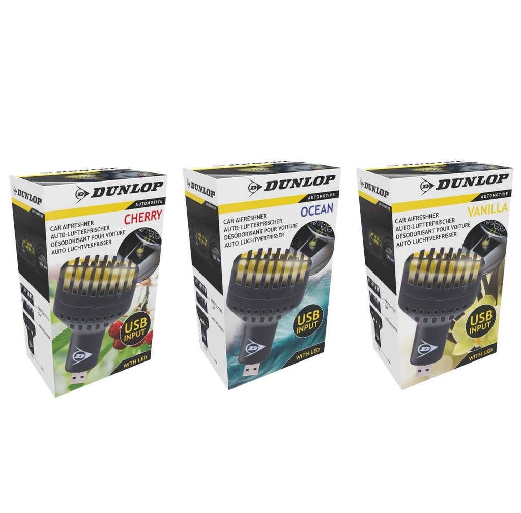 [871125226638] DUNLOP USB Air Freshener 20% Fragrance Oil