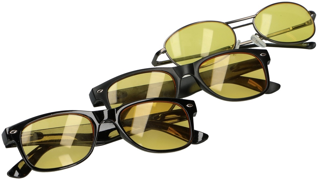 DUNLOP Night Vision Glasses Yellow