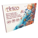 ARTICO Mixed Media Pad A4 30 Sheets 250gsm