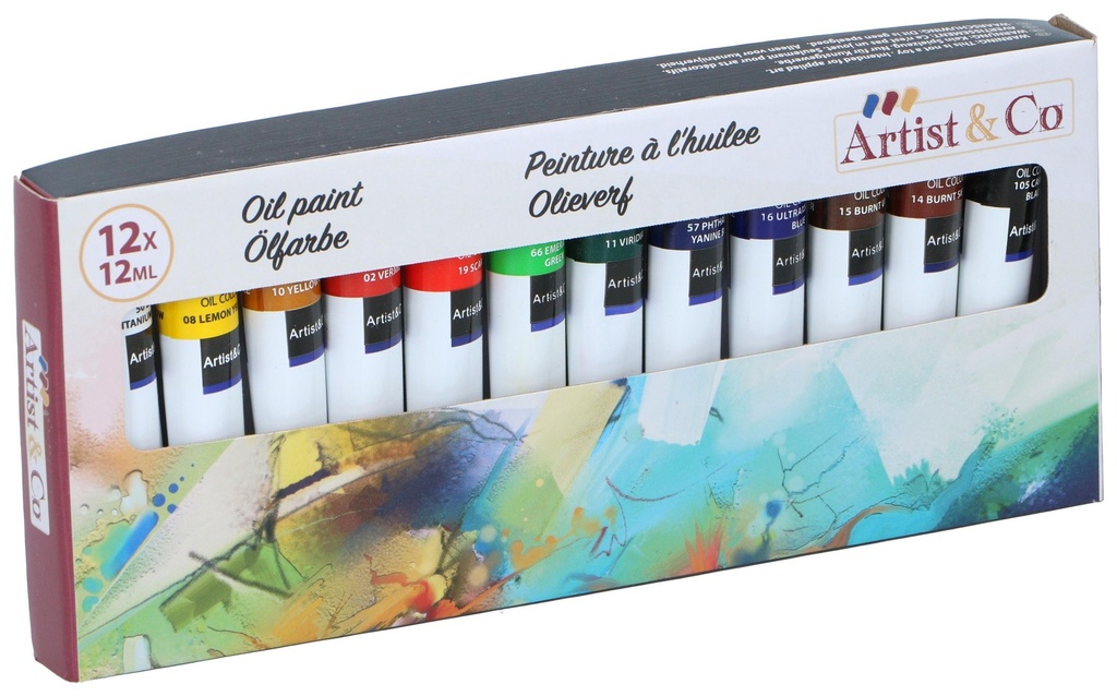 ARTICO Oil Paint 12ml for Artists