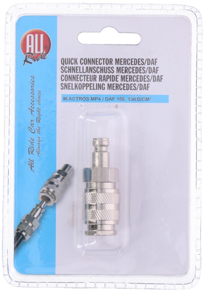 ALL RIDE Quick Air Connector Mercedes/Daf 13kg/cm2