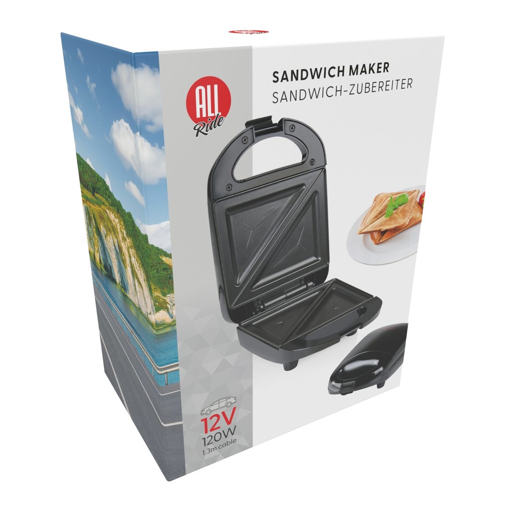 ALL RIDE Sandwich Maker 12V 120W for Car
