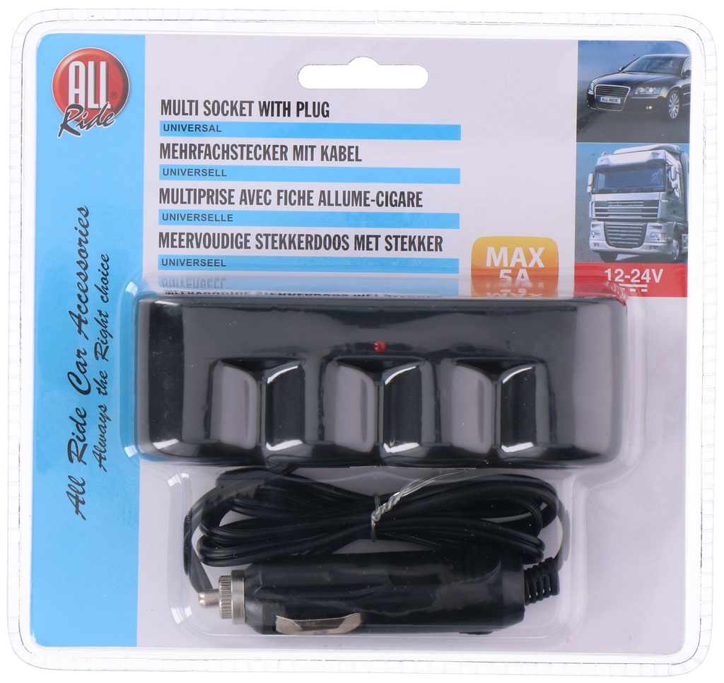 ALL RIDE Cigarette Lighter Plug 5A