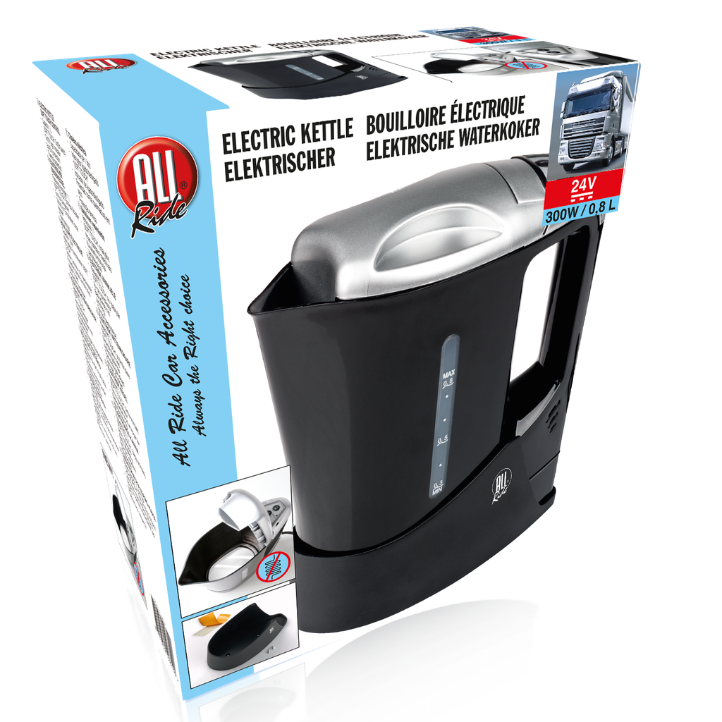 [871125252614] ALL RIDE Water Kettle 0.8L 24V with Holder