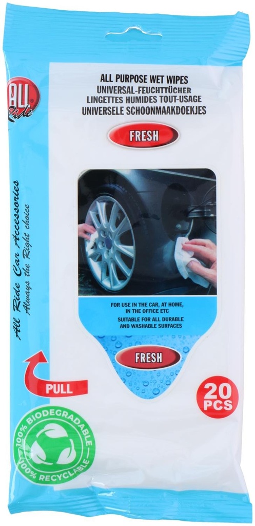 ALL RIDE Multi Cleaner Wet Cleaning Wipes