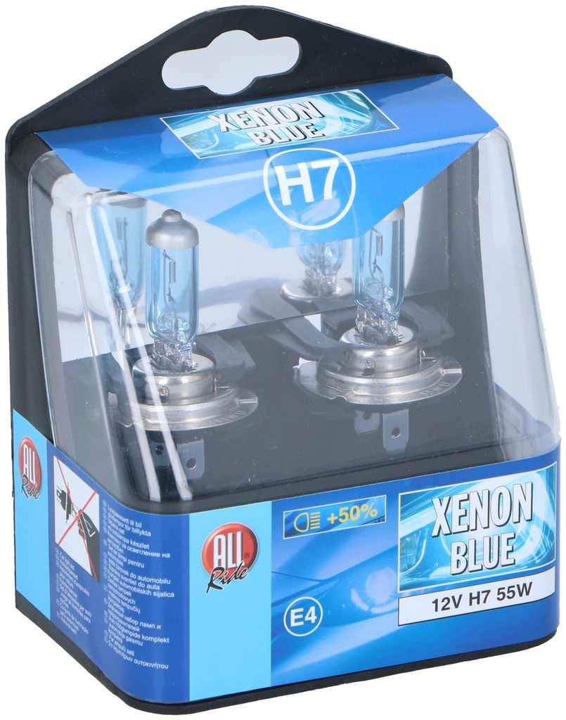 ALL RIDE Car Light Kit H7 12V Xenon Blue