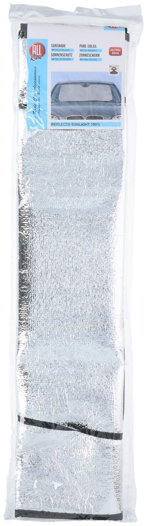 ALL RIDE Sunshade Metallic/White 130x60cm