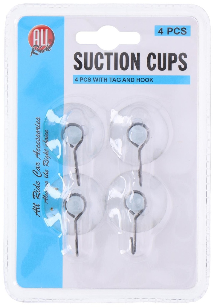 ALL RIDE Suction Cups with Hook