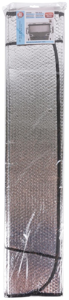 ALL RIDE Sunshade Metallic Silver 180x90cm