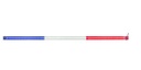 ALL RIDE LED Light Bar USB 90cm Red-White-Blue
