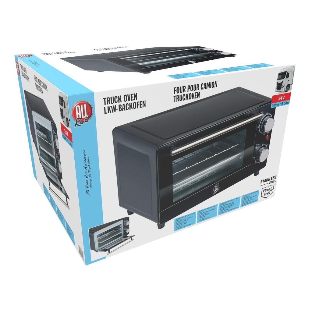 ALL RIDE Truck Oven 9L 24V 300W Black