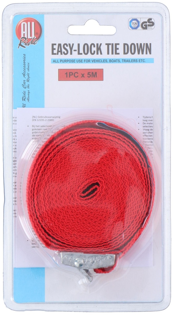 ALL RIDE Tie Down Easy Lock 5m